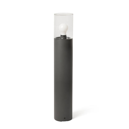 KILA Baliza Exterior Gris Oscuro Faro para jardín y terraza, Ref. 71749