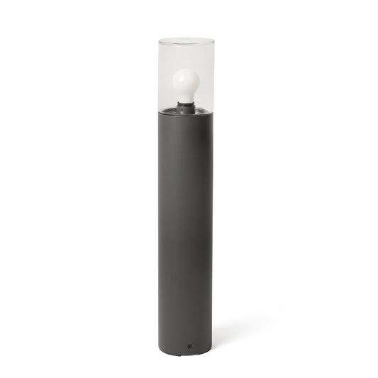 KILA Baliza Exterior Gris Oscuro Faro para jardín y terraza, Ref. 71749