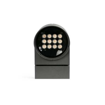 Muur Proyector de Exterior Gris Oscuro FARO 71771 para jardín y fachada