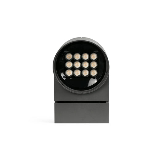 Muur Proyector de Exterior Gris Oscuro FARO 71771 para jardín y fachada