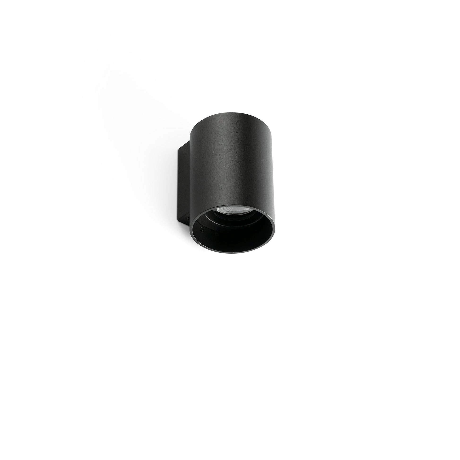 KOV Aplique Redondo Exterior Negro FARO 71790-223 para iluminación de pared