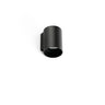 KOV Aplique Redondo Exterior Negro FARO 71790-223 para iluminación de pared
