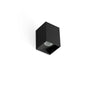 KOV Aplique Cuadrado Negro Luz Cálida Faro 71792-222 para exterior