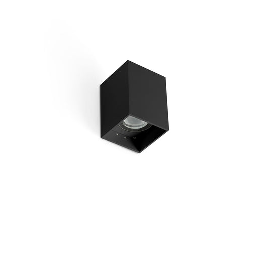 KOV Aplique Cuadrado Negro Luz Cálida Faro 71792-231 para exterior