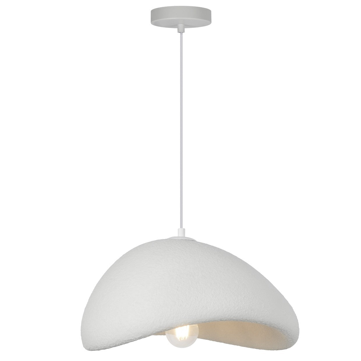 Colgante ONA blanco roto Alemar con polietileno - Vista principal