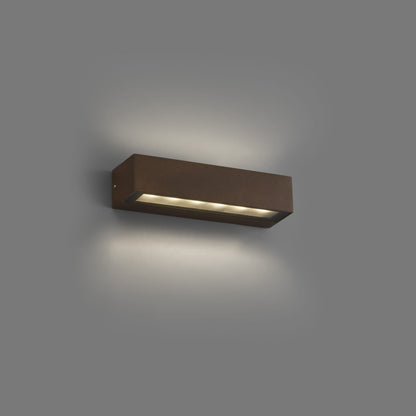Aplique Exterior LED DORO 13W Marrón Óxido IP65 FARO - vista principal | FARO · Ref. 71902