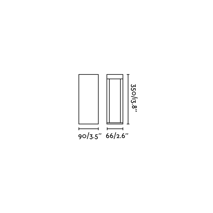 Baliza LED Cerler con temperatura de color ajustable (2200K-4000K) para jardín