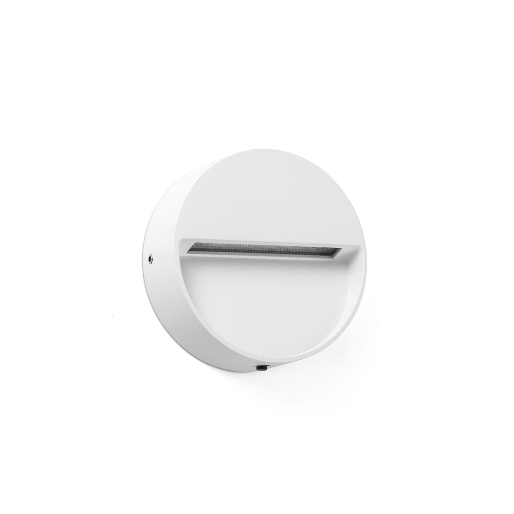 Aplique de Exterior DUNE Redondo 3W 4CCT Blanco Mate FARO