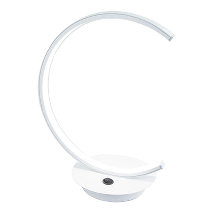 Lámpara sobremesa LED UBER ALEMAR blanca con luz neutra - Vista principal