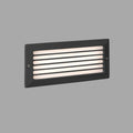 STRIPE-1 Empotrable de Pared Gris Oscuro Faro 72095 para iluminación exterior