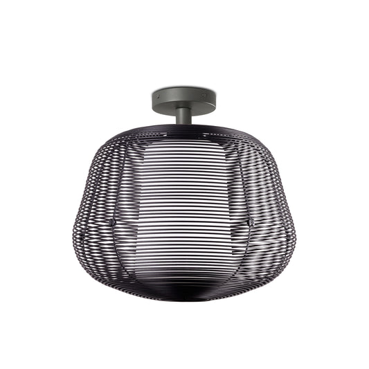 NARA Lámpara Portátil Negra para Exterior FARO 72102-156