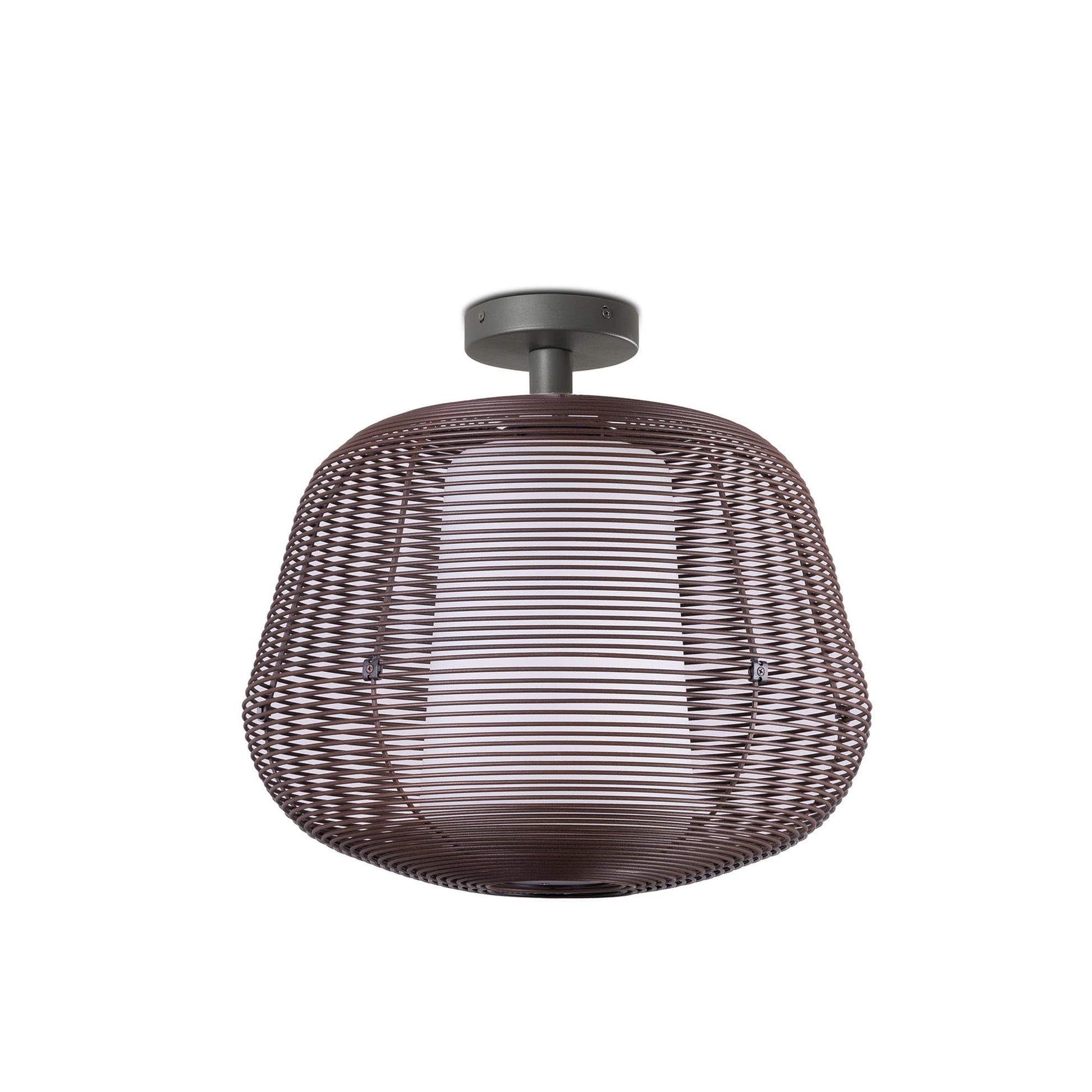NARA Lámpara Portátil Marrón Óxido FARO 72102-157 para exterior y jardín