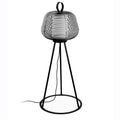 NARA Lámpara de Pie Exterior Negra Faro 72103-156 para iluminación de jardín resistente