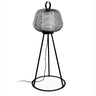 NARA Lámpara de Pie Exterior Negra Faro 72103-156 para iluminación de jardín resistente