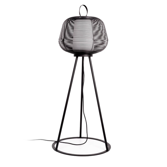 Lámpara de Pie Exterior NARA Negra IP65 Faro - vista principal | FARO