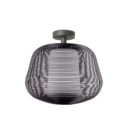 Lámpara Colgante Exterior NARA S Jaula E27 FARO - Negro | FARO · Ref. 72109-156