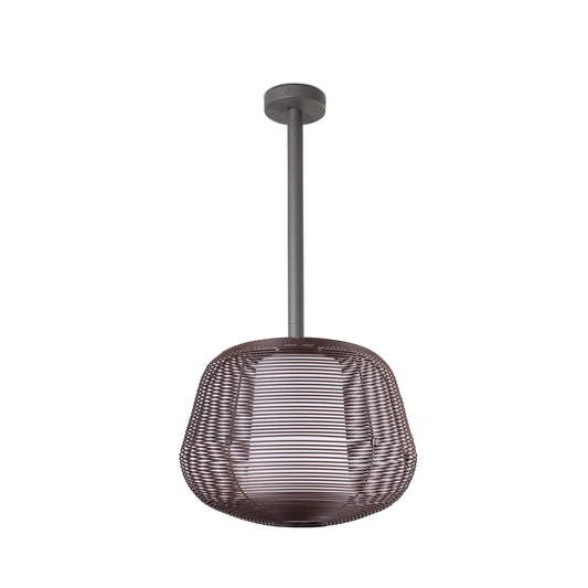 Lámpara Colgante Exterior NARA M IP65 Faro - Marrón óxido | FARO