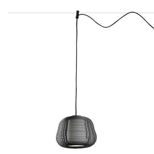 Lámpara Colgante NARITA Sistema Negra 26,4 cm E27 LED 12W FARO - vista principal | FARO