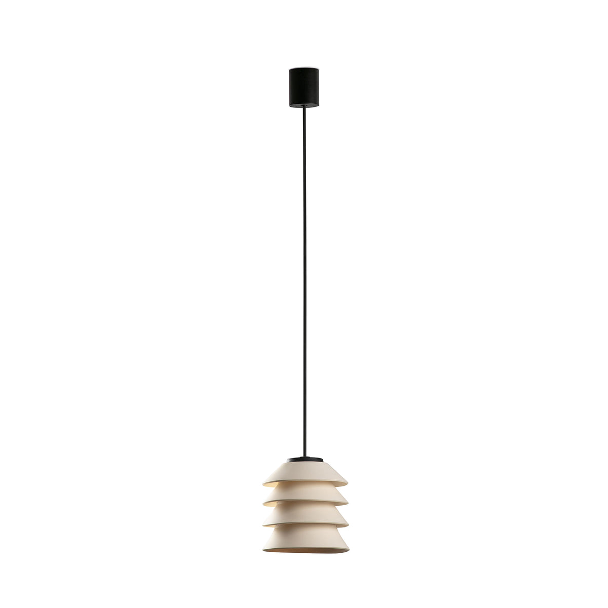 Lámpara Colgante Exterior TOBA Silicona Beige IP65 FARO - vista principal | FARO