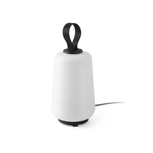 Luminaria Portátil Exterior MUNA 34 cm Blanco Faro - vista principal | FARO