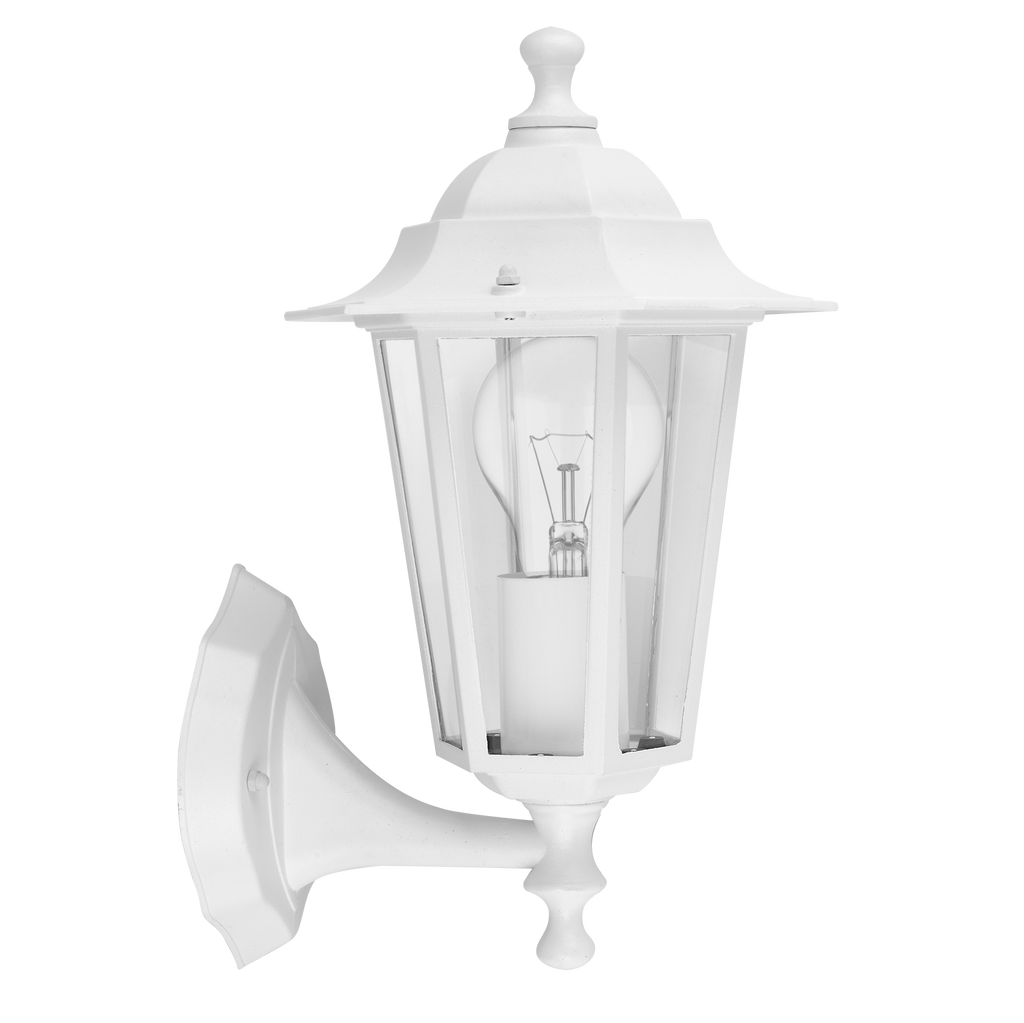 Aplique exterior con protección IP44 Auriga, resistente a salpicaduras, perfecto para jardines