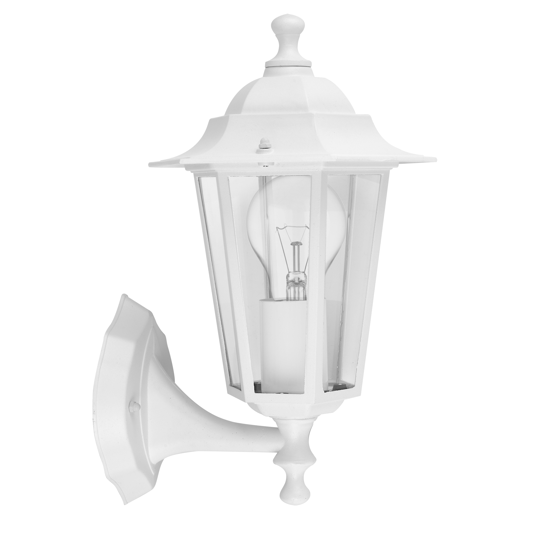 Aplique exterior con protección IP44 Auriga, resistente a salpicaduras, perfecto para jardines