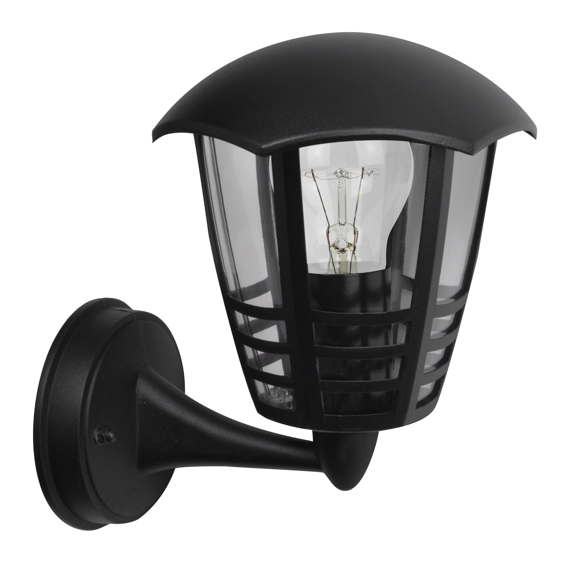 Aplique Alnilan fabricado en Aluminio color Negro para exterior