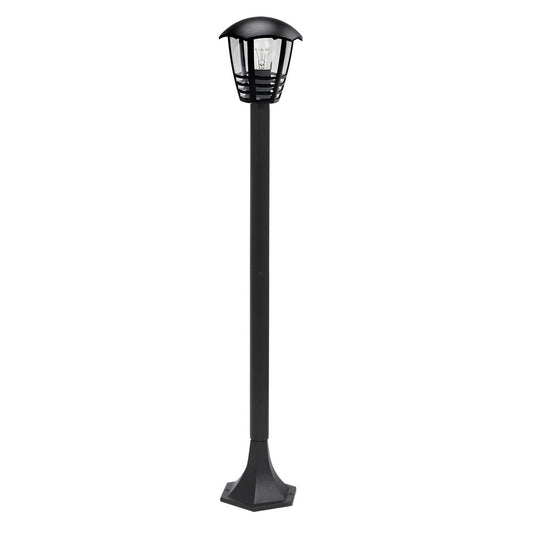 Farola Alnilan fabricada en aluminio color negro con IP44