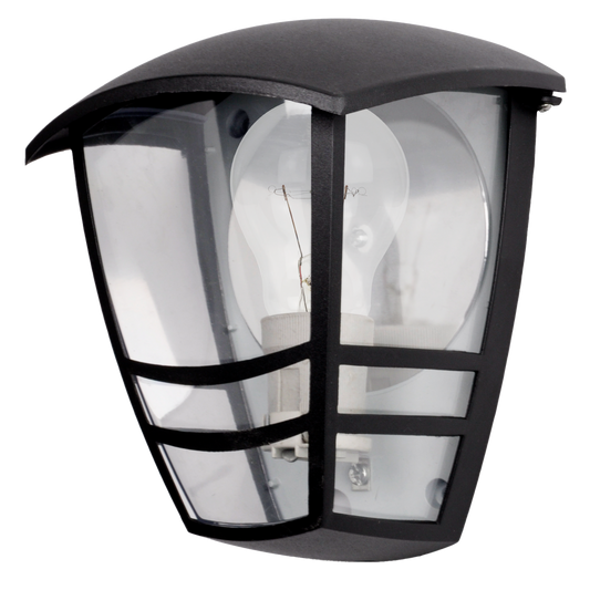 Aplique Alnilan fabricado en Aluminio color Negro con protección IP44