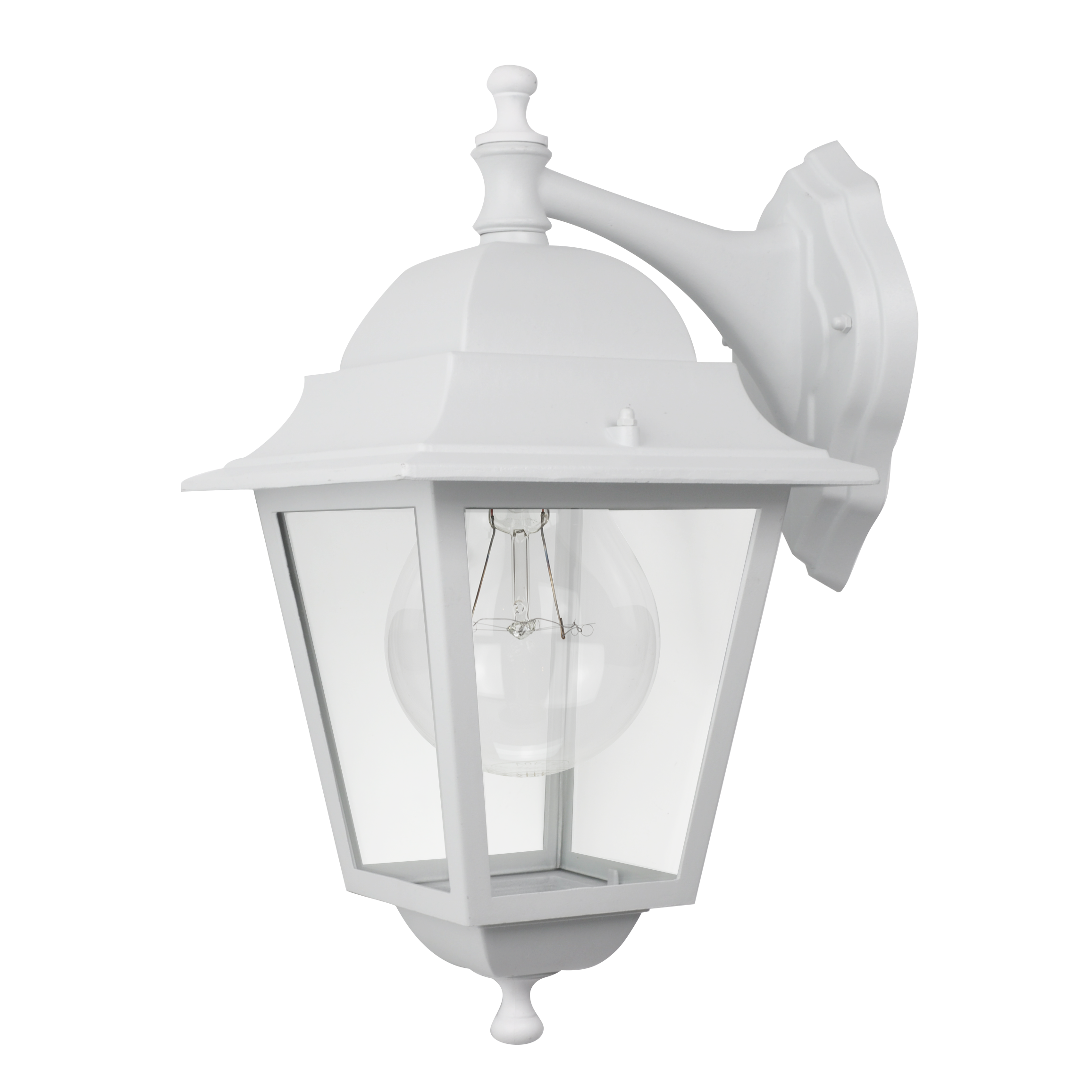 Aplique exterior de aluminio Spica blanco de Fabrilamp, modelo 149261001, ideal para iluminar espacios exteriores con estilo y resistencia al agua.