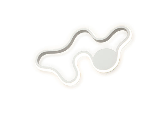 Aplique de Pared LED Marea 14W Blanco Arenado Schuller - vista principal | Schuller