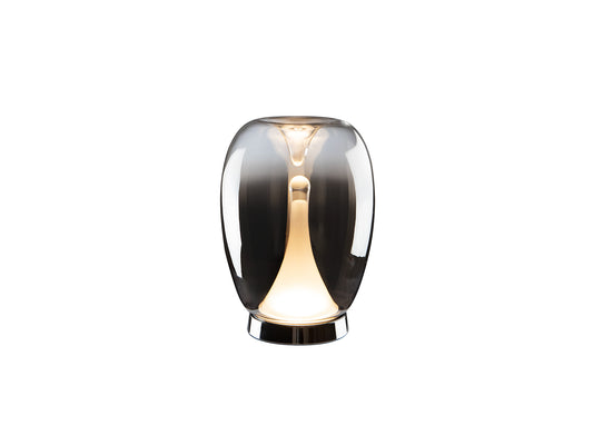 Lámpara de Sobremesa Suspiro 27 cm LED Cromo y Cristal Smoke Schuller - vista principal | Schuller