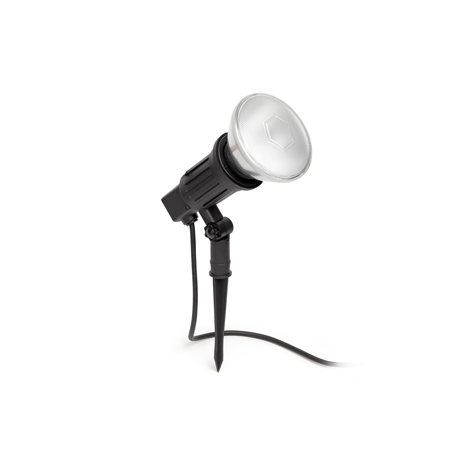 Estaca Orientable Jardín Negra Faro Garten-4 73111 LuzGuru