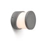 BLOCK Aplique Exterior Gris Cemento FARO 74139 para jardín y terraza
