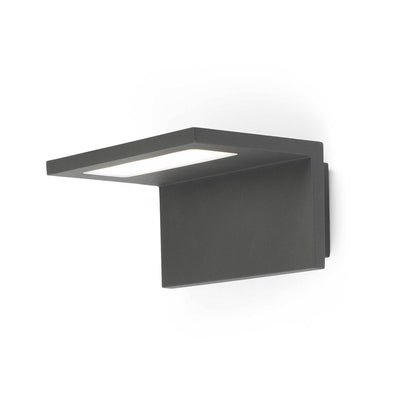 ELE Aplique LED Exterior Gris Oscuro Faro 74419 LuzGuru