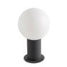 Moon 300 Sobremuro Exterior Gris Oscuro Faro 74433S-01 para jardín y patio