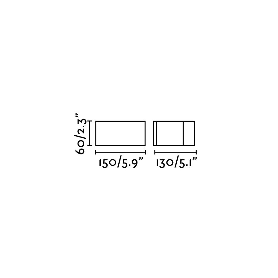 Aplique de pared con tecnología SMD LED y 389 lúmenes