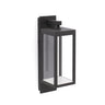 KERALA Aplique de Pared Exterior Gris Oscuro FARO 74453 para iluminar tu jardín con estilo.