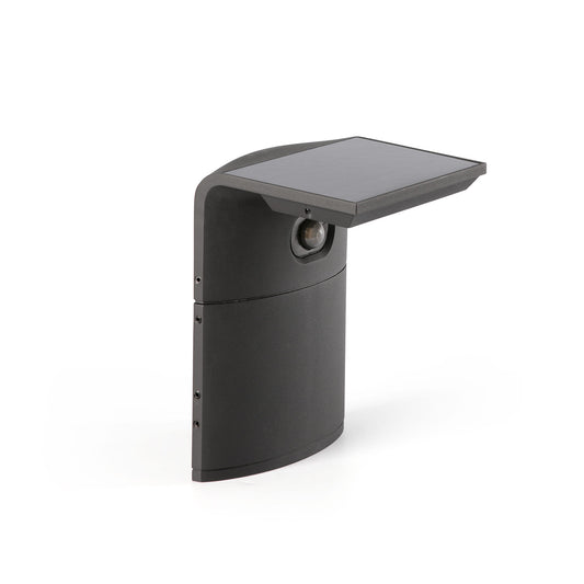 Baliza Exterior Solar LUMA S con Sensor Movimiento Gris Oscuro FARO - vista principal | FARO