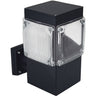 Aplique cuadrado GARDUNHA LUMIT, iluminación exterior, referencia 7493L PR