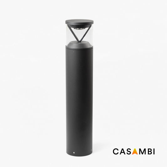 Baliza LED Jardín Gris Oscuro Faro RUSH 800, Ref. 750121C