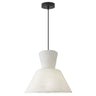Colgante Carlo saco beige ALEMAR con doble pantalla tela - Vista principal