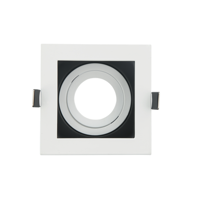 Empotrable Batu fabricado en Aluminio color Blanco y Negro