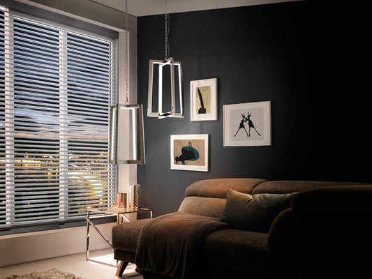 Lámpara Colgante LED Kuma 23W Acero Inoxidable Pulido Schuller - vista principal | Schuller