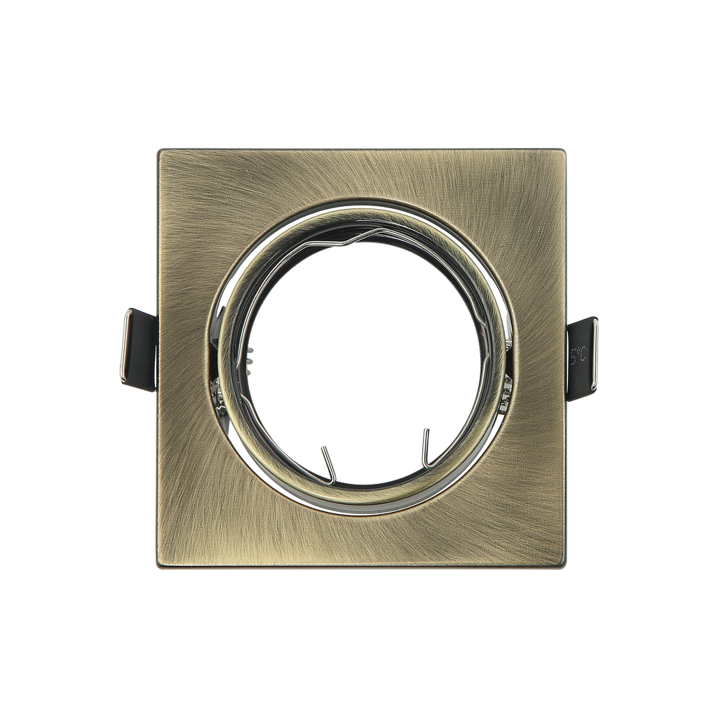 Empotrable Magura fabricado en metal color cuero, ideal para iluminar salones con estilo