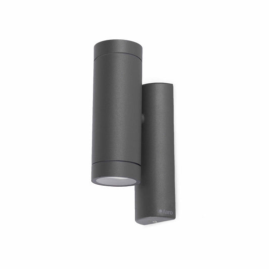 STEPS Aplique de Exterior Gris Oscuro Faro 75501 para iluminación moderna