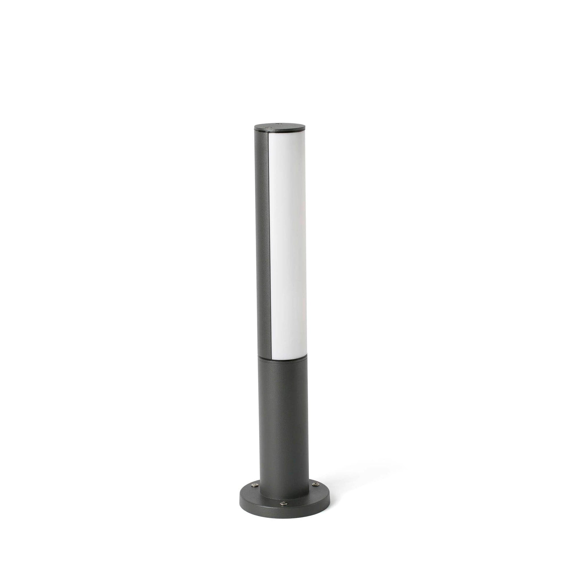 BERET 500 Baliza LED Gris Oscuro para Jardín FARO 75522