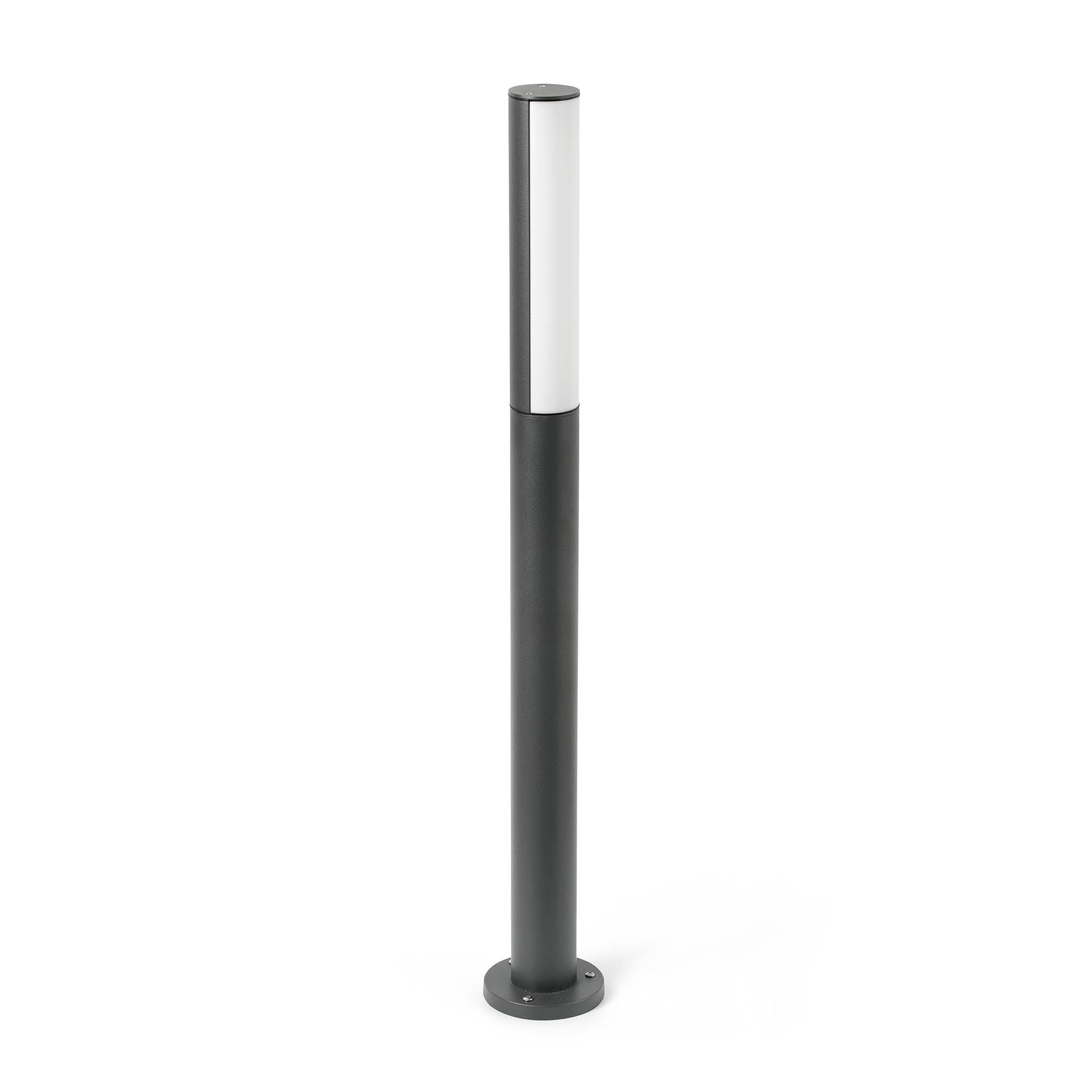 BERET 900 Baliza LED Gris Oscuro Faro 75523 para iluminar tu jardín con estilo.