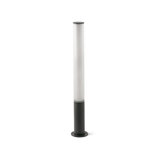Baliza Jardín TURA Gris Oscuro FARO 75546 para iluminar tu exterior con estilo.