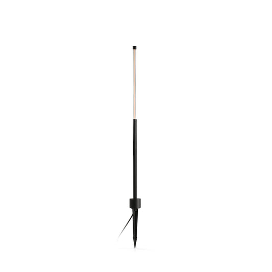 BAMBOU Estaca Luminosa Jardín Negro Mate FARO 75557